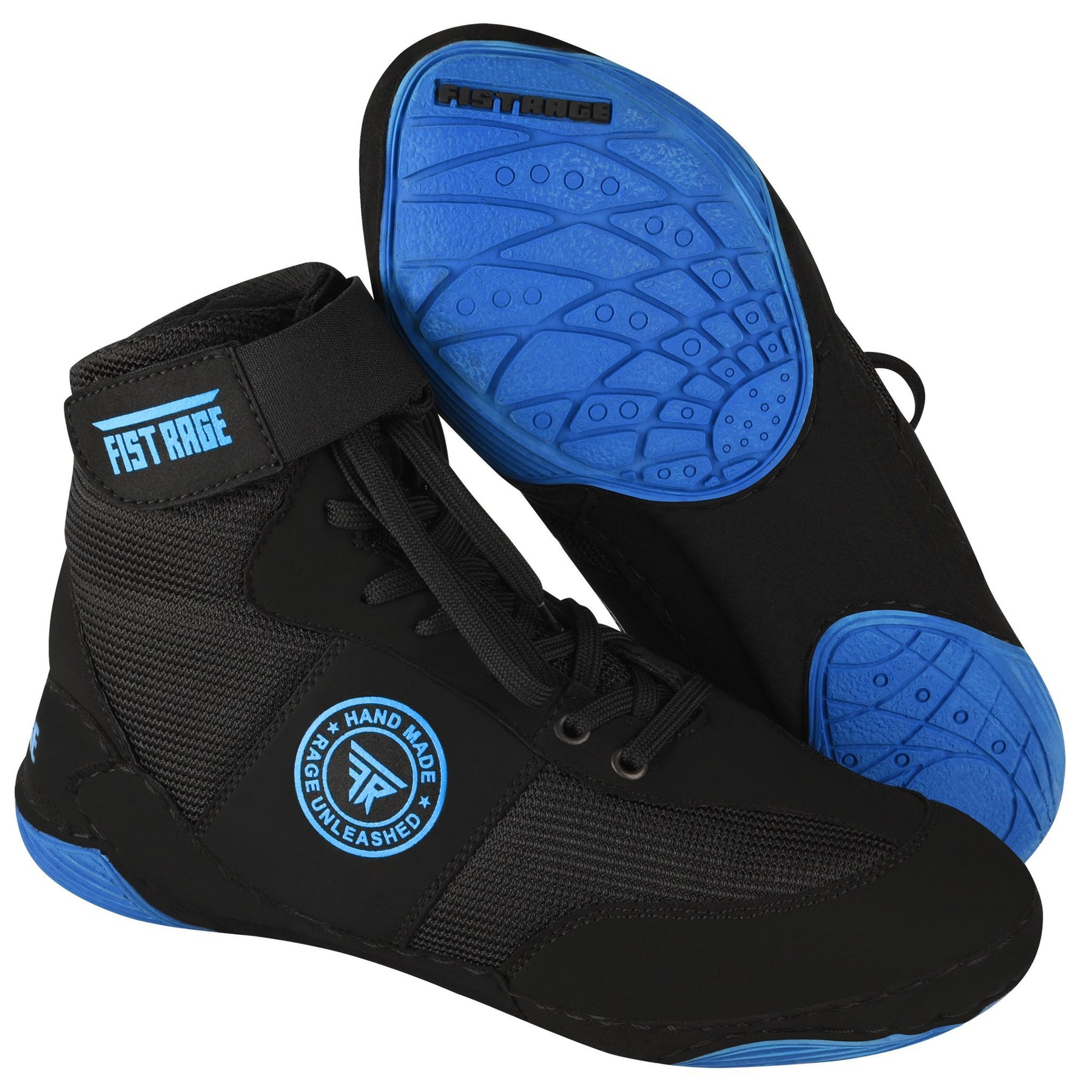 Wrestling Shoes - Black Blue