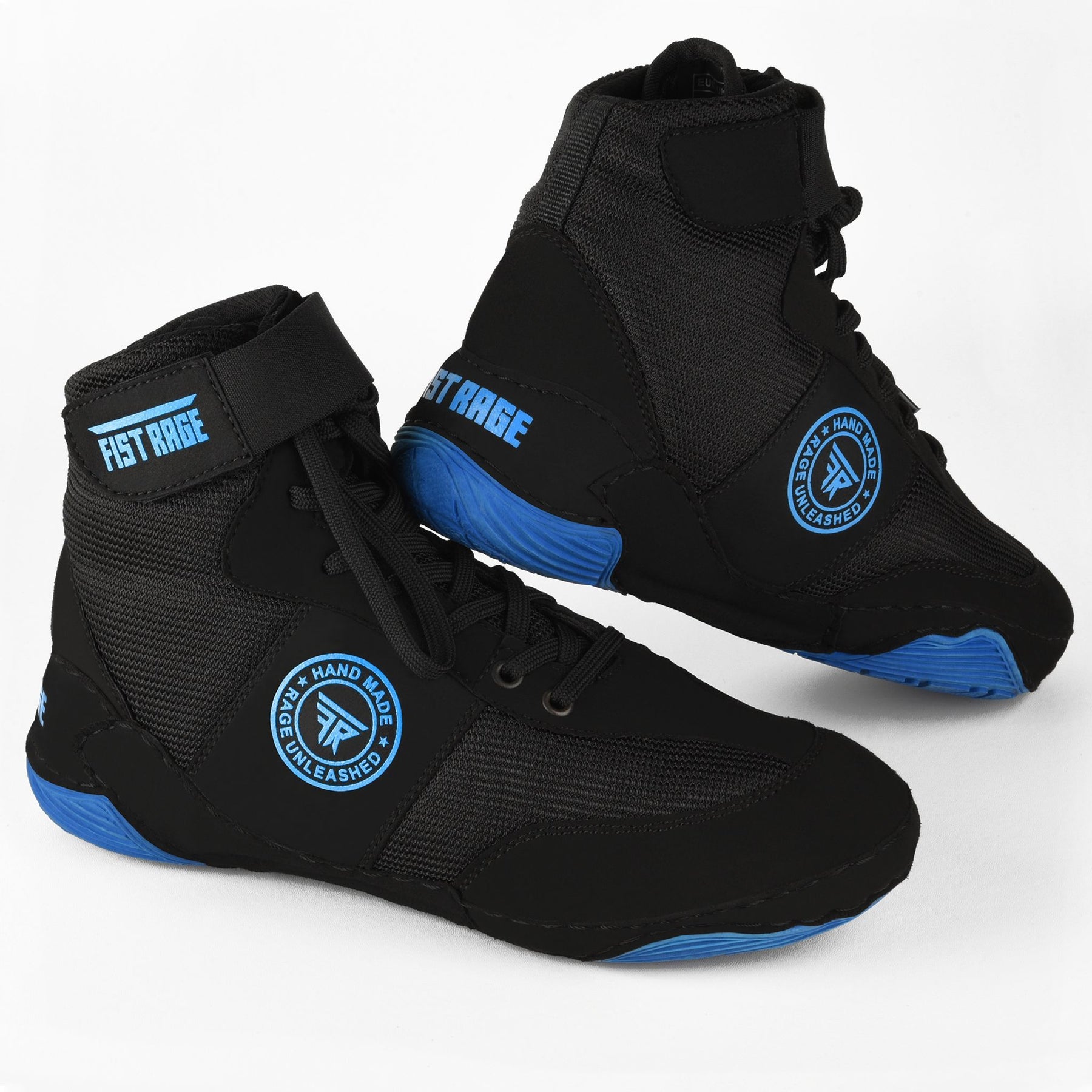 Wrestling Shoes - Black Blue