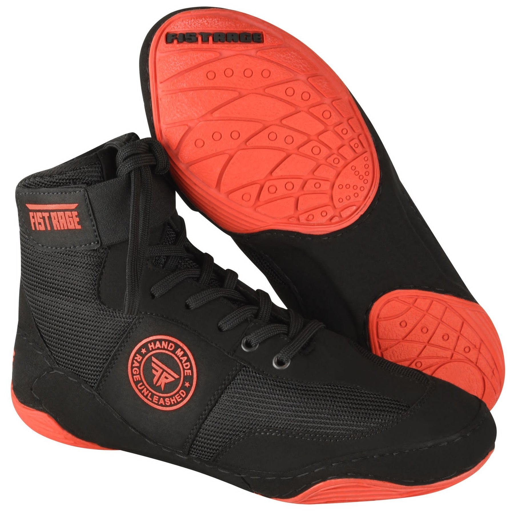 Wrestling Shoes - Black Red