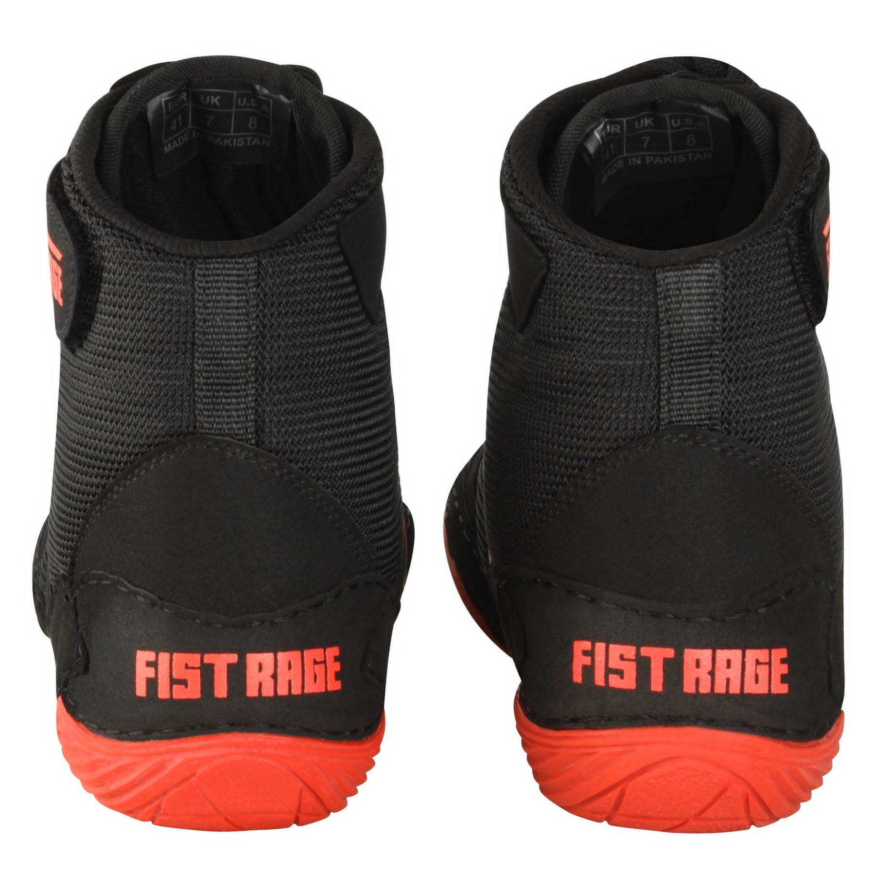 Wrestling Shoes - Black Red