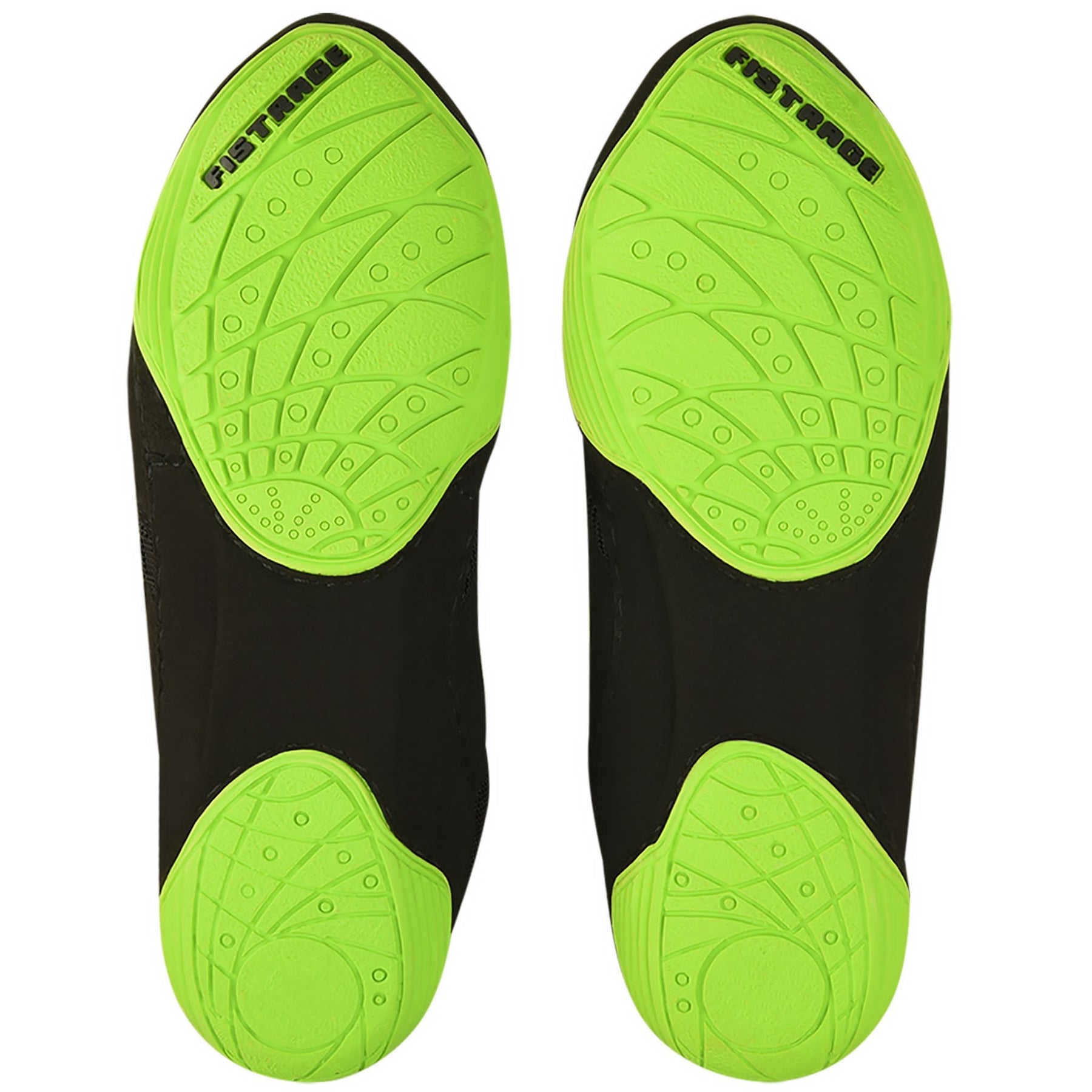 Wrestling Shoes - Black Fluoro Green