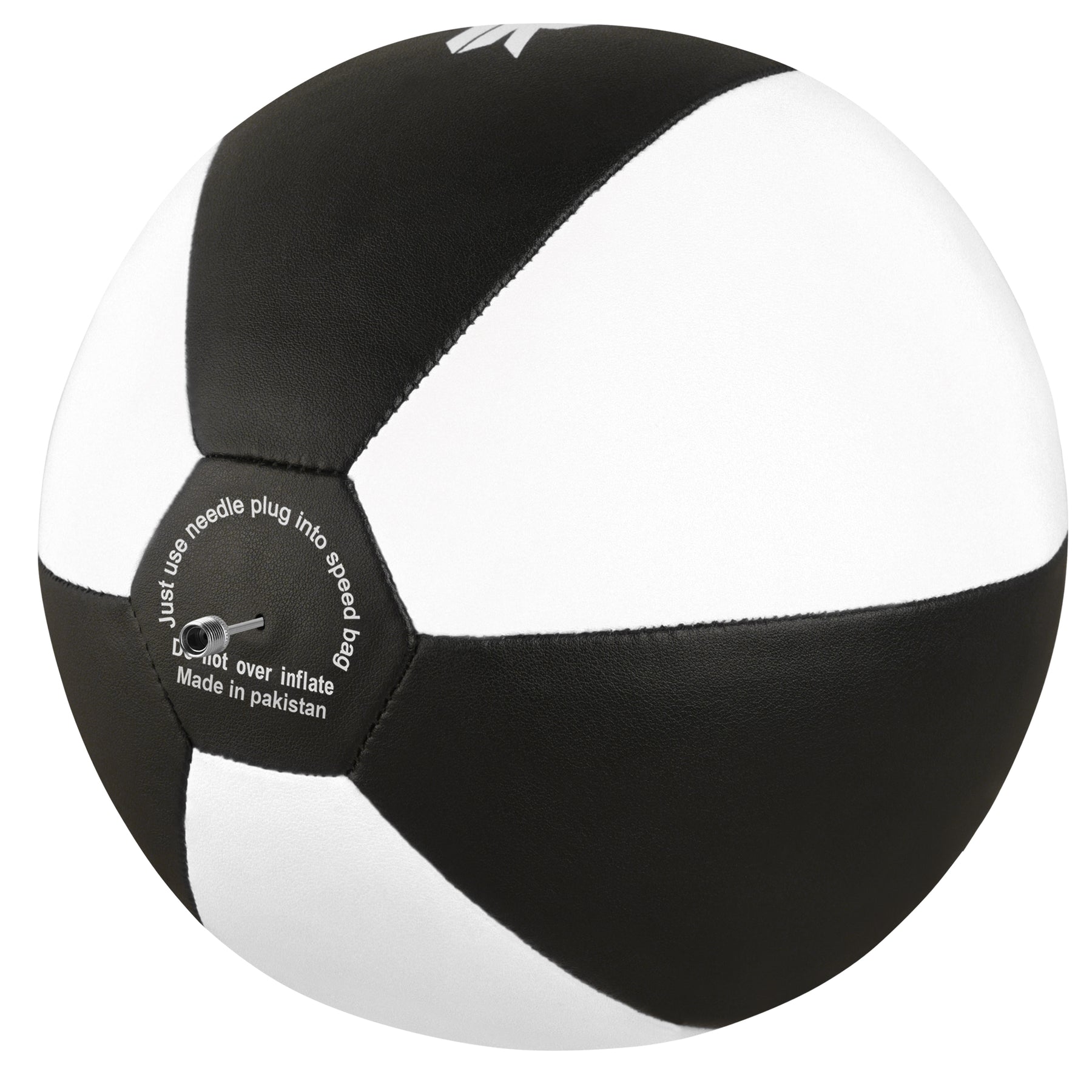 FISTRAGE Speed Bag with free Hanging Swivel - White Black