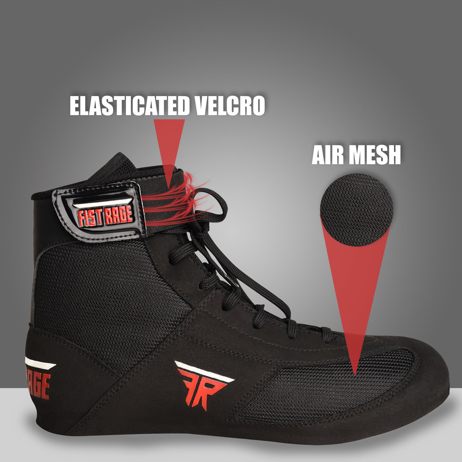 ZAPATOS DE BOXEO BAJOS FISTRAGE