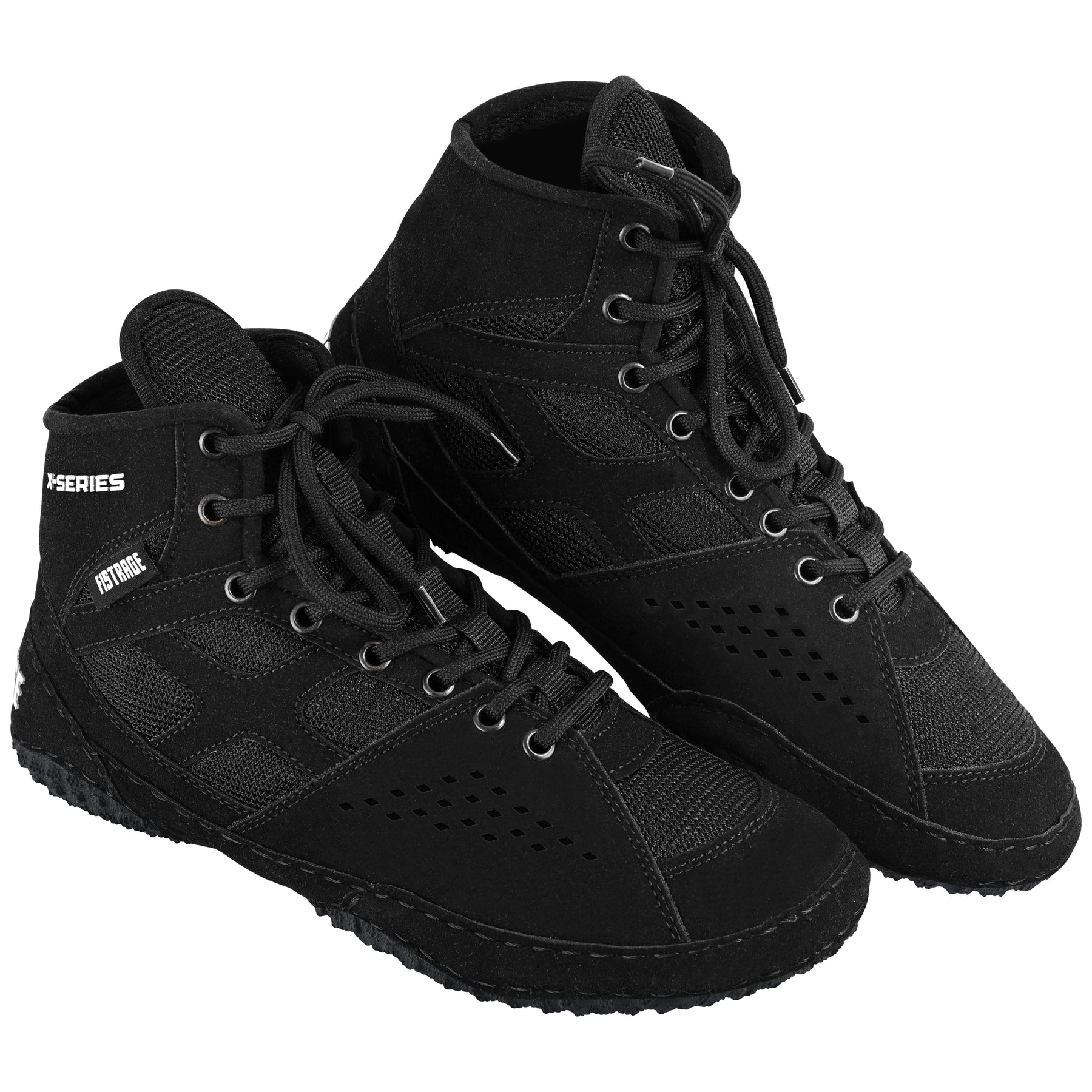 FISTRAGE X-Series Wrestling Shoes All-Black for Men and Women