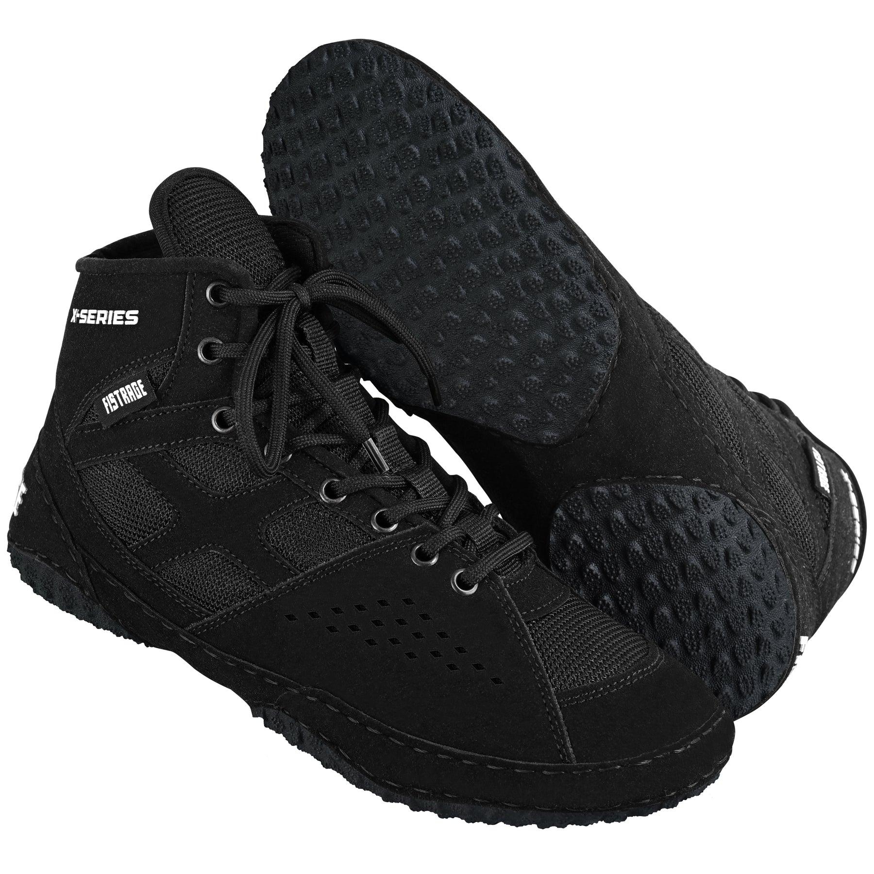 FISTRAGE X-Series Wrestling Shoes All-Black for Men and Women