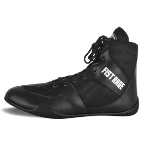 Boxing Shoes With Sting Bag - Black