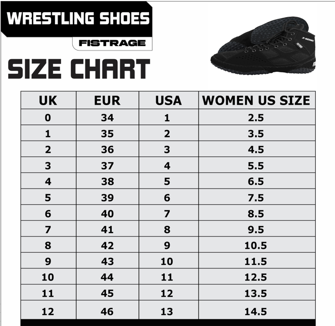 Wrestling Shoes With Sting Bag - All Black