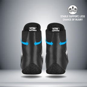 Boxing Shoes With Sting Bag - Black