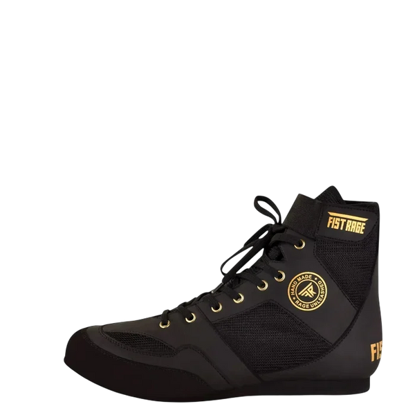 Boxing Shoes - Black/Gold