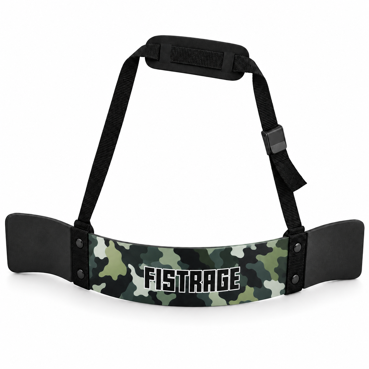 Fistrage Arm Blasters Bicep Forearm Curl Support -Camouflage
