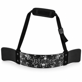 Fistrage Arm Blasters Bicep Forearm Curl Support - -Black FR
