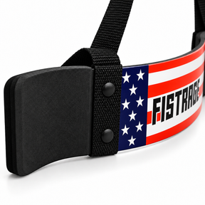 Fistrage Arm Blasters Bicep Forearm Curl Support - Flag