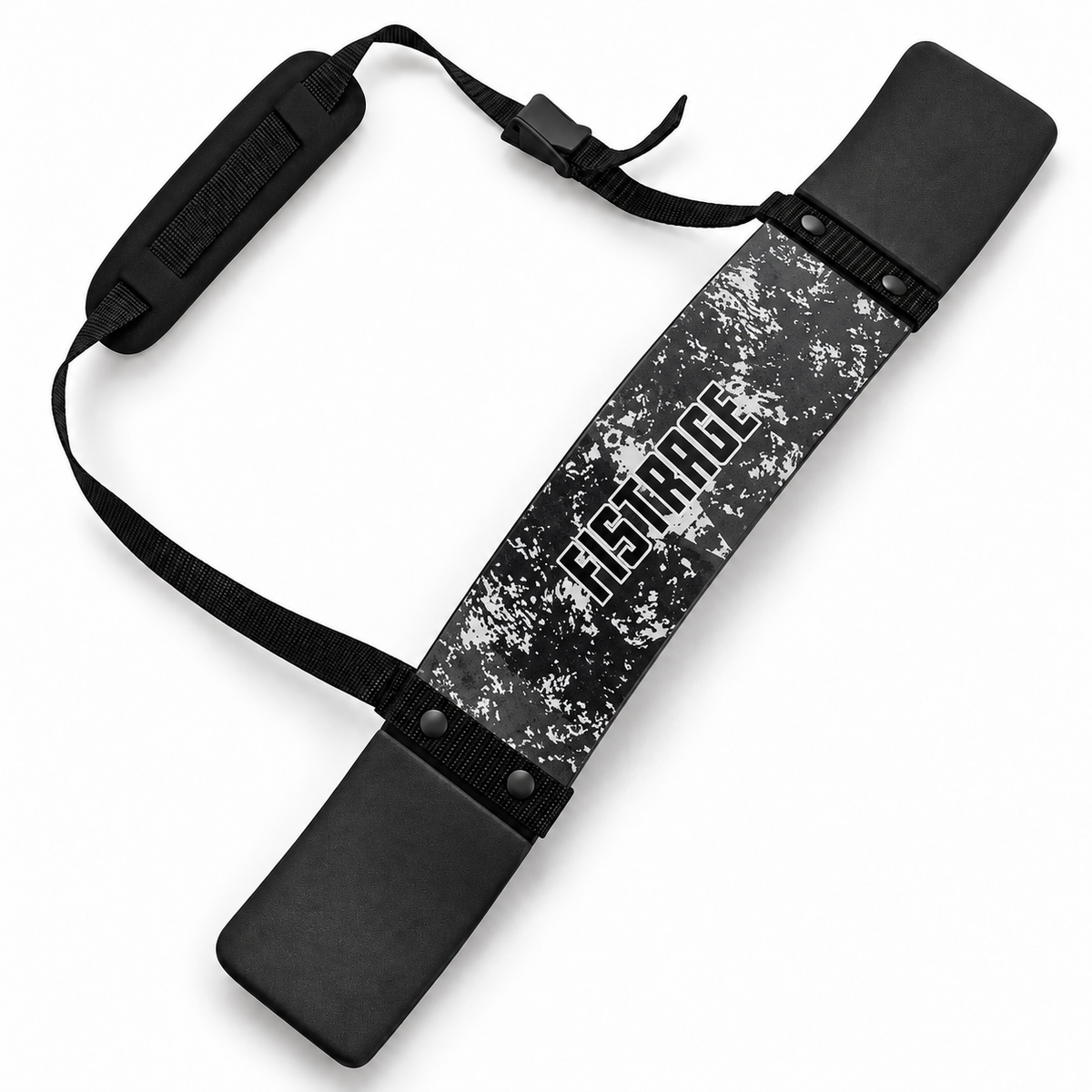 Fistrage Arm Blasters Bicep Forearm Curl Support - -Black FR
