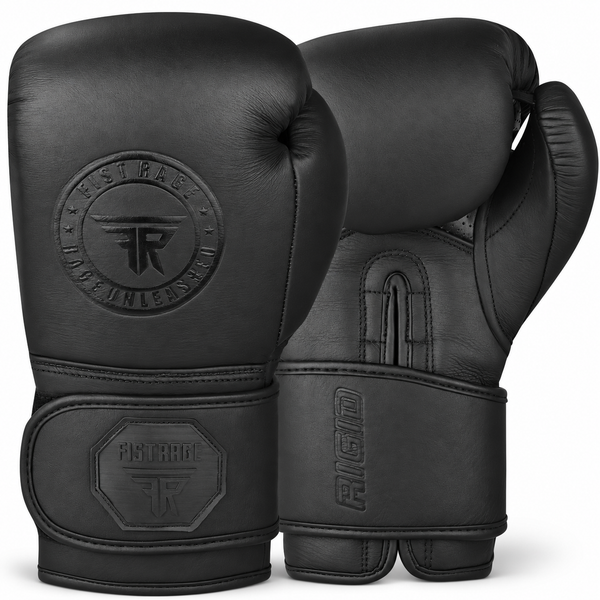 Rigid Professional Leather Boxing Gloves
