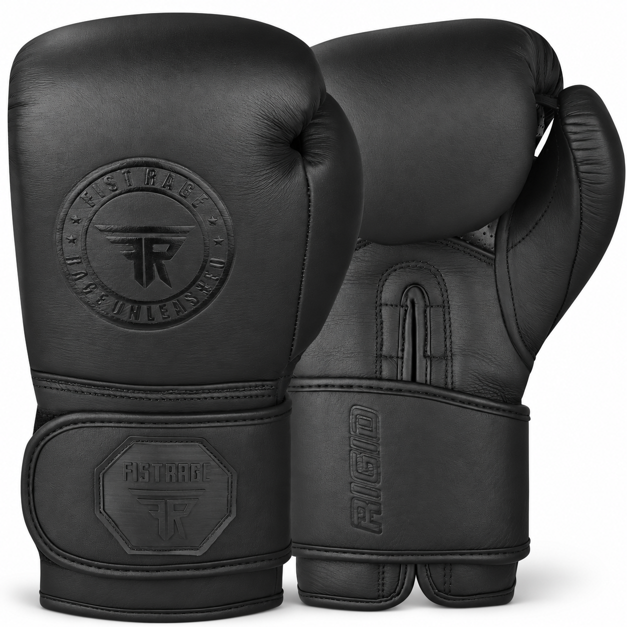 Rigid Professional Leather Boxing Gloves