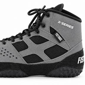 FISTRAGE X-Series Wrestling Shoes Gray-Black for Men and Women