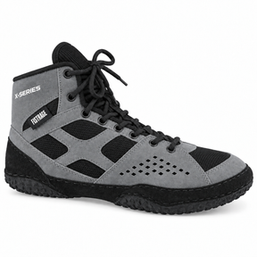 FISTRAGE X-Series Wrestling Shoes Gray-Black for Men and Women