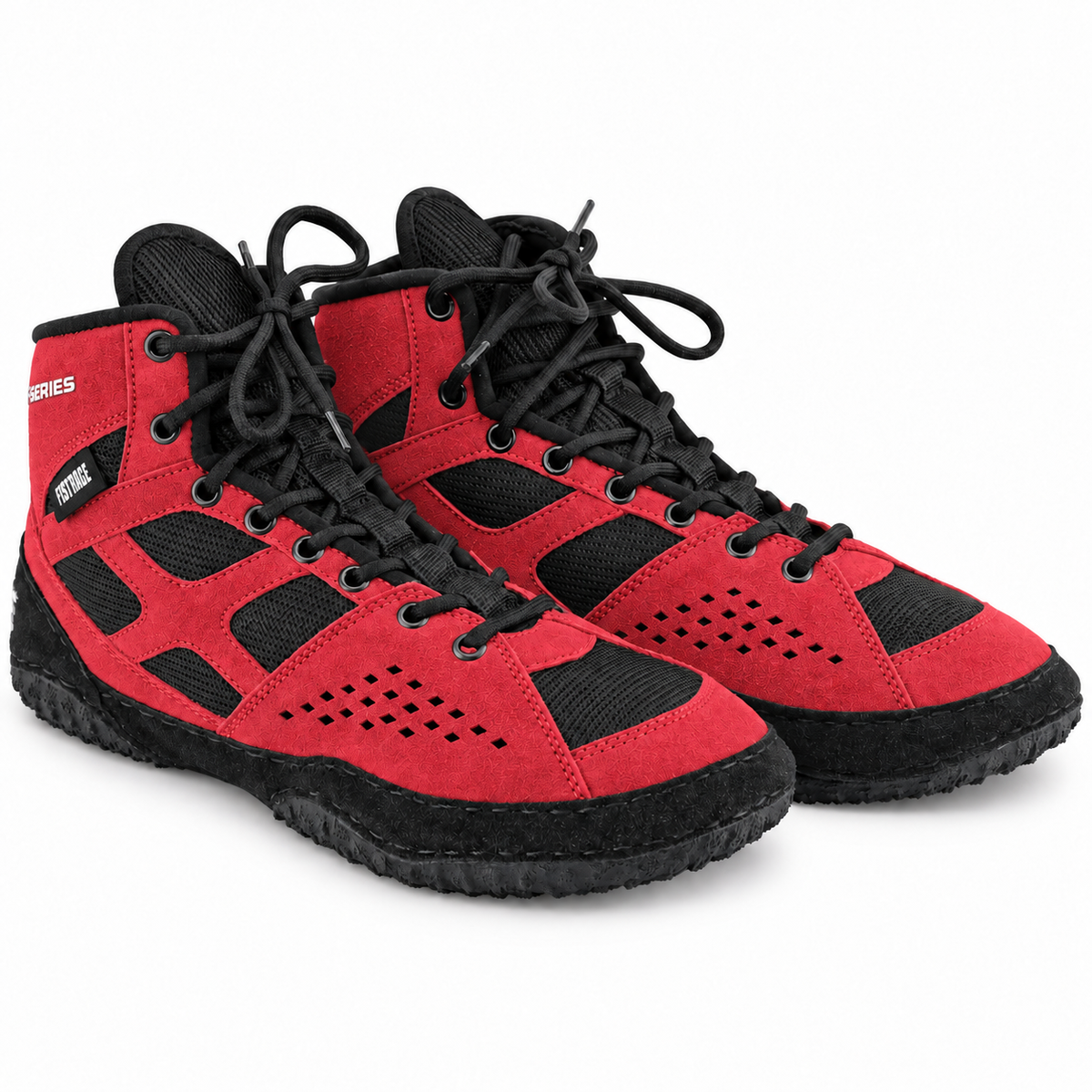 FISTRAGE X-Series Wrestling Shoes Red-Black for Men and Women