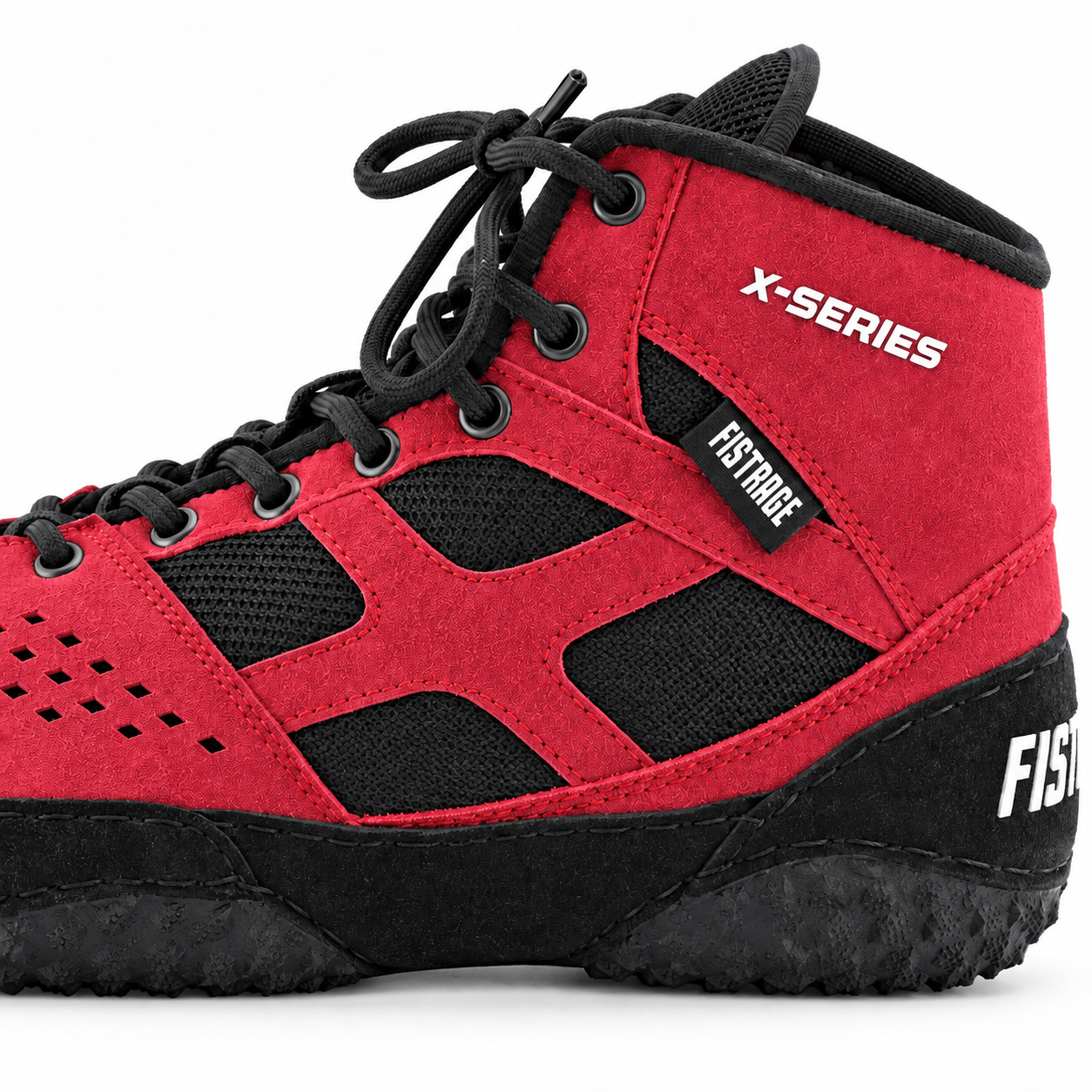 FISTRAGE X-Series Wrestling Shoes Red-Black for Men and Women