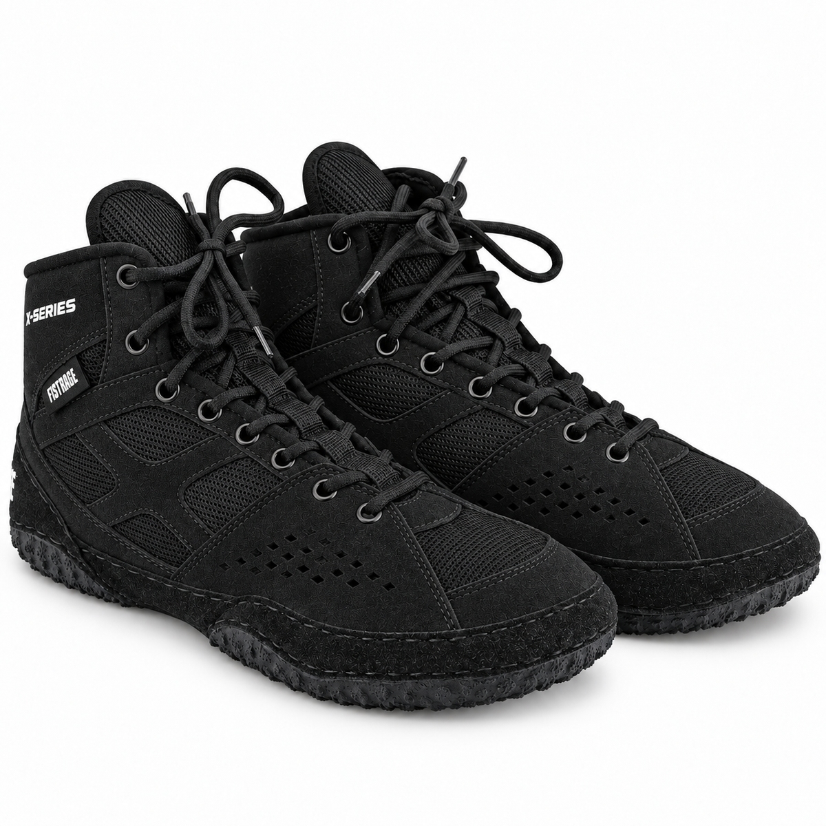 FISTRAGE X-Series Wrestling Shoes All-Black for Men and Women