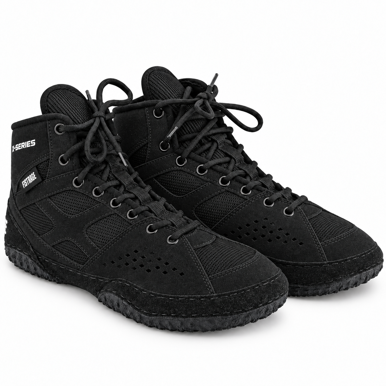 FISTRAGE X-Series Wrestling Shoes All-Black for Men and Women
