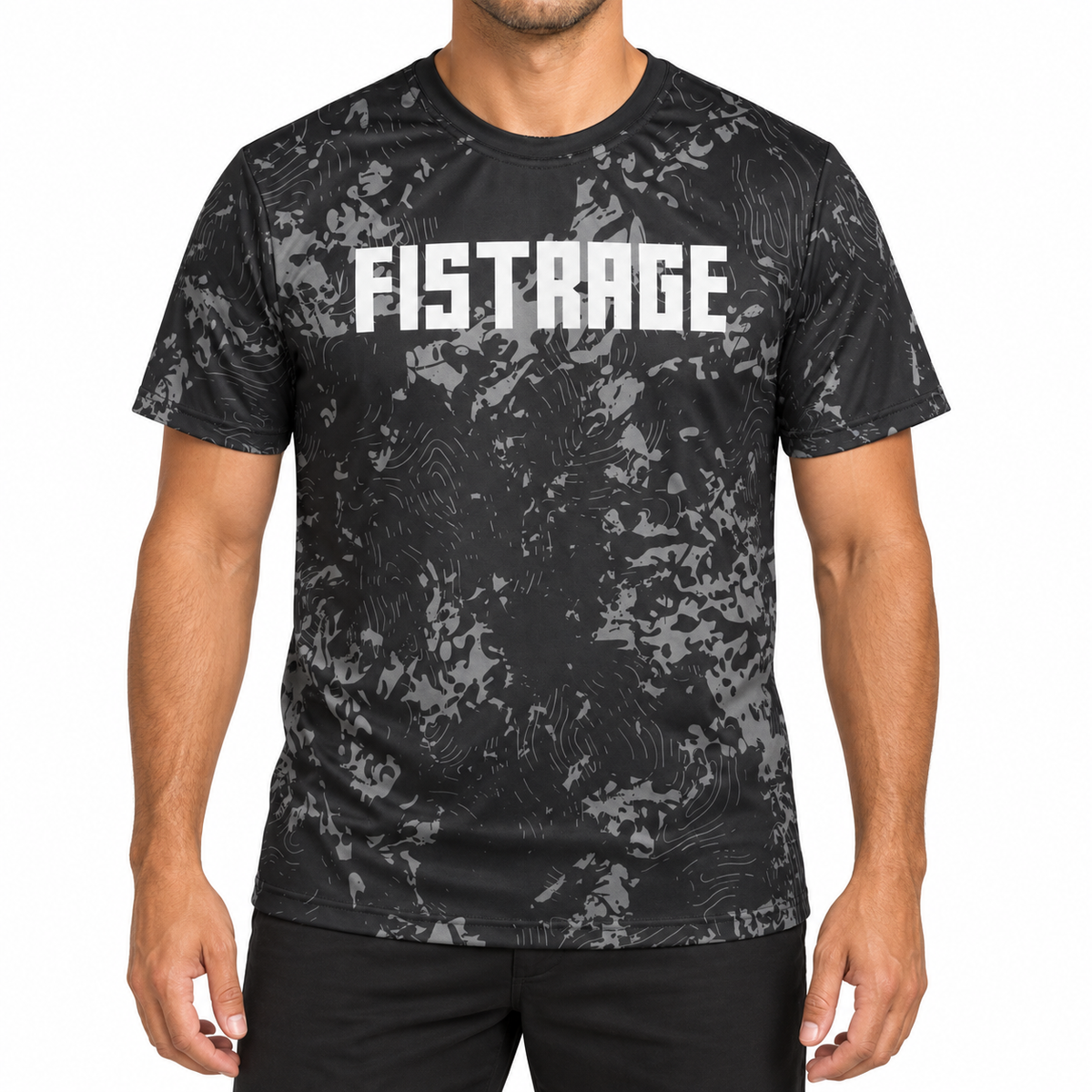 Fistrage Men Sublimated T-Shirt – Casual Short Sleeve, Soft. Lightweight