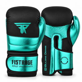 FISTRAGE Боксерские перчатки BULGING DERMIS Металлизированная кожа MMA Training Muay Thai Sparring для мужчин и женщин