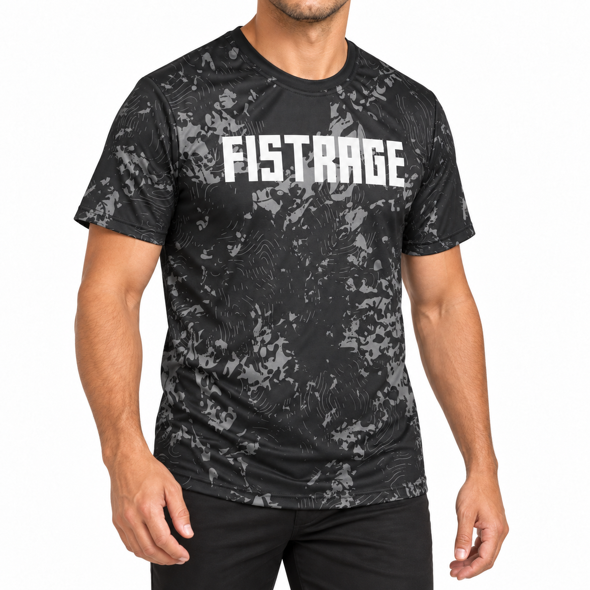 Fistrage Men Sublimated T-Shirt – Casual Short Sleeve, Soft. Lightweight