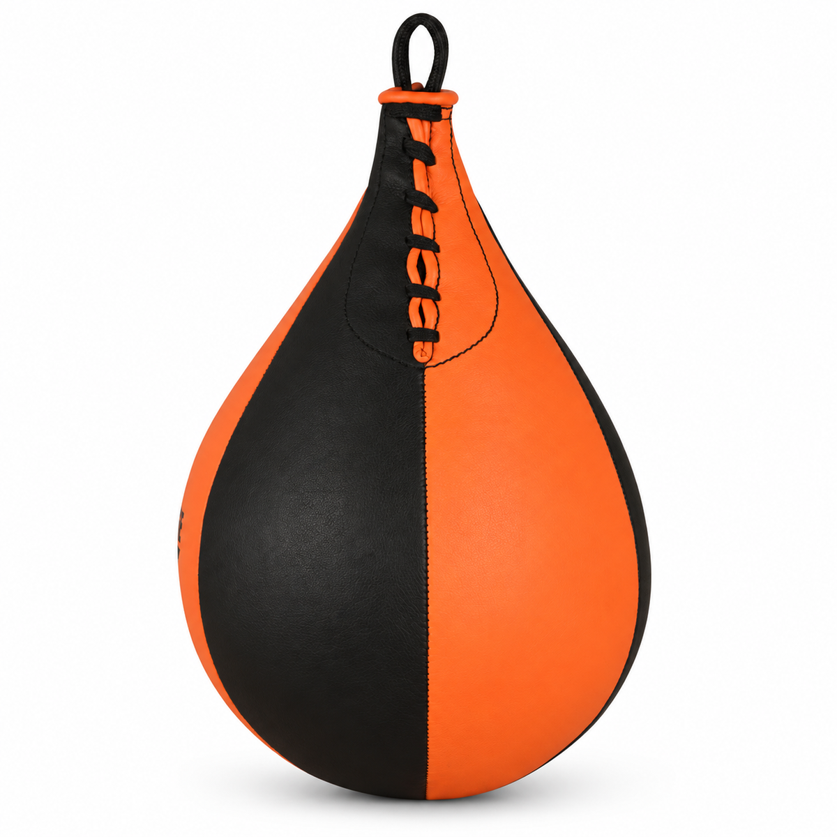 FISTRAGE Speed Bag with free Hanging Swivel - Orange Black