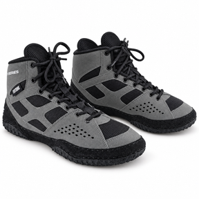 FISTRAGE X-Series Wrestling Shoes Gray-Black for Men and Women