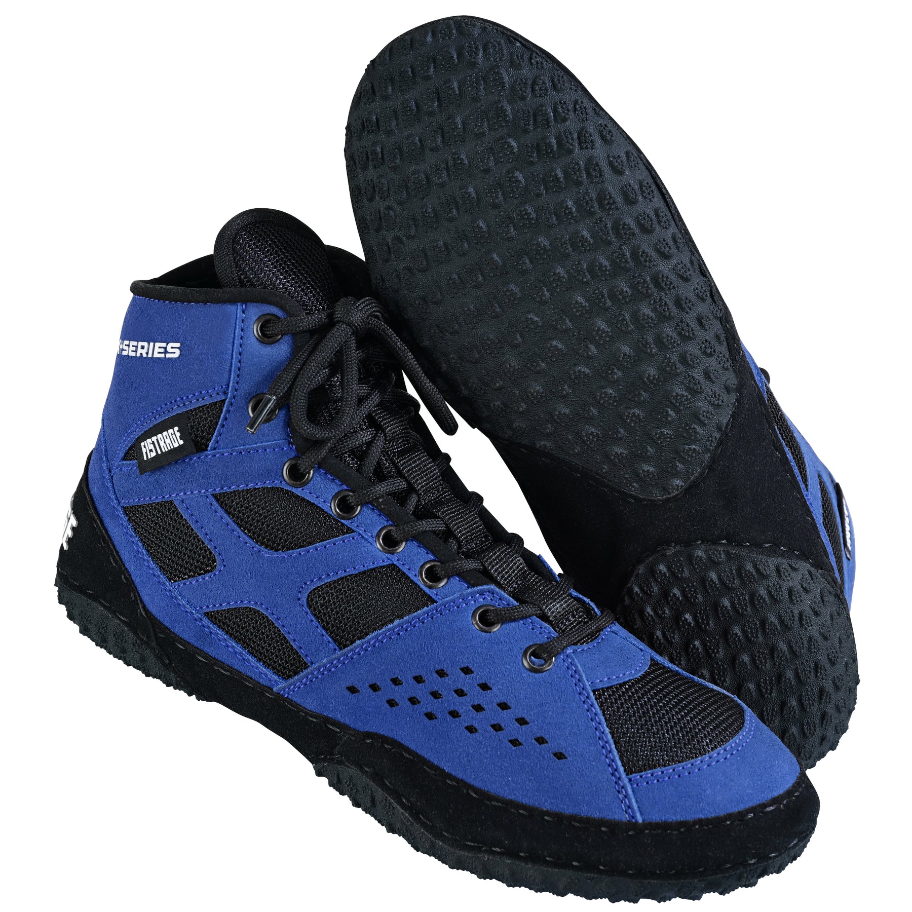 FISTRAGE X-Series Wrestling Shoes Blue-Black for Men and Women