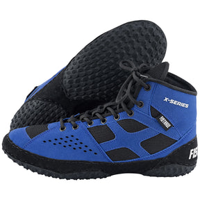 FISTRAGE X-Series Wrestling Shoes Blue-Black for Men and Women