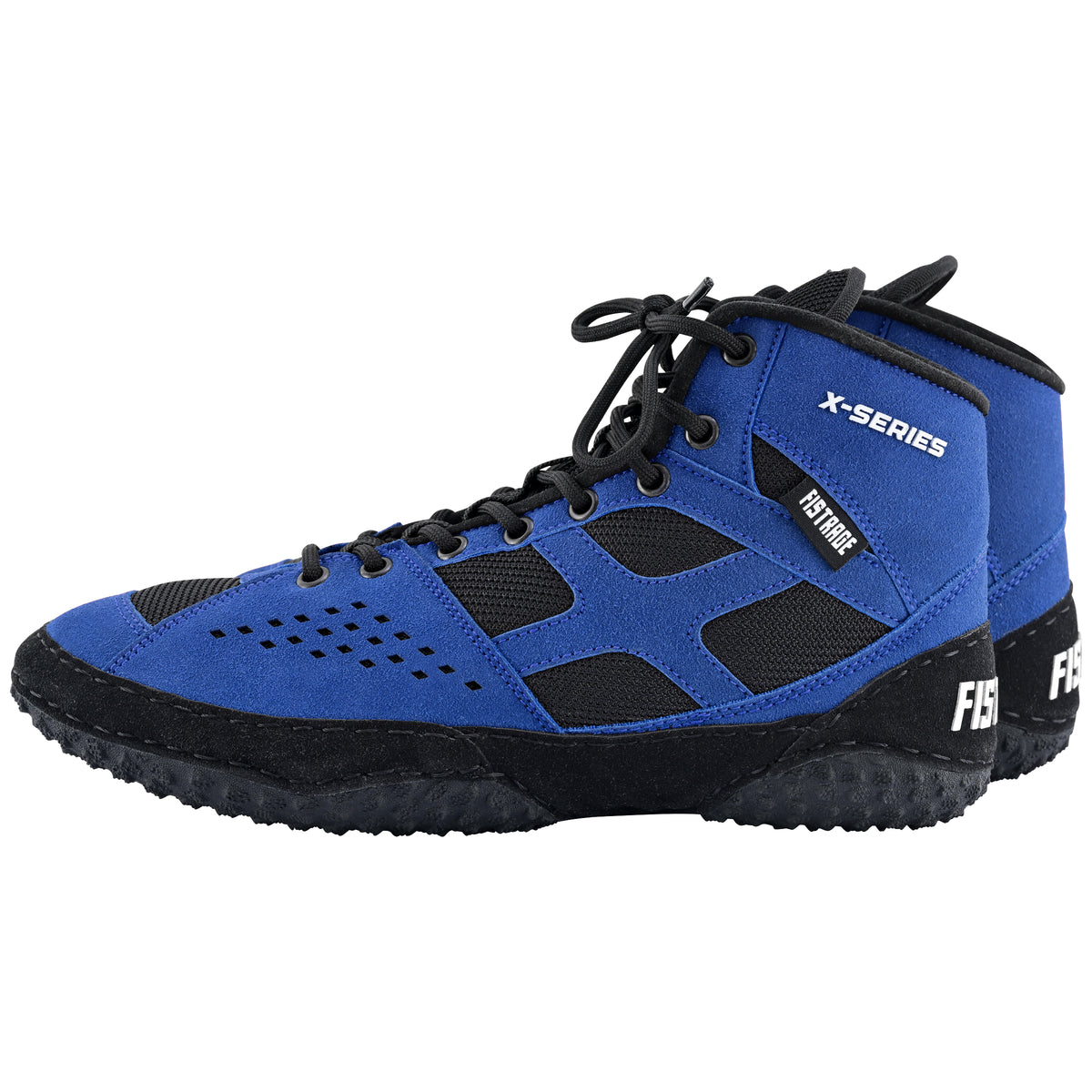 Wrestling Shoes with sting bag - Blue Black