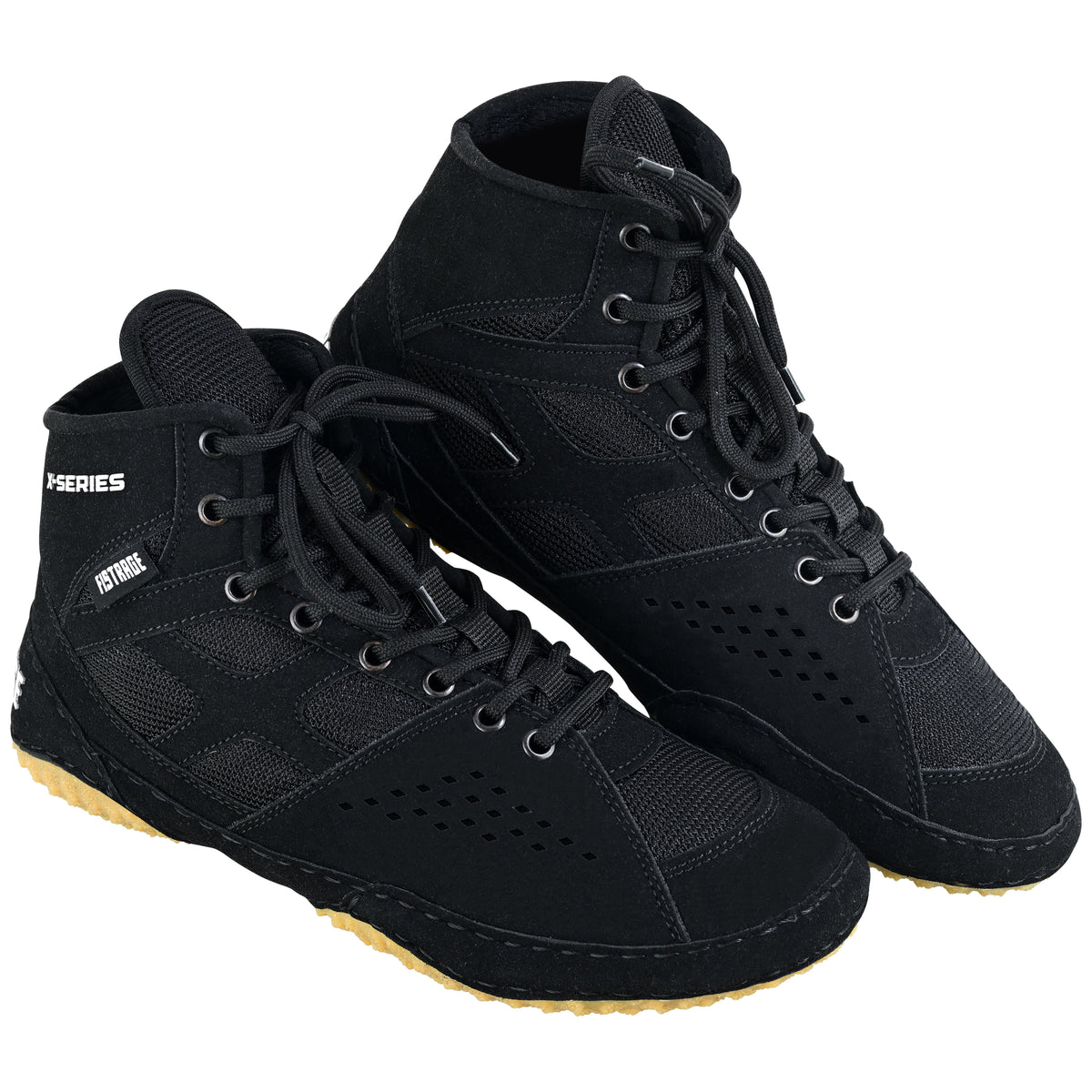 FISTRAGE X-Series Wrestling Shoes Honey-Black for Men and Women