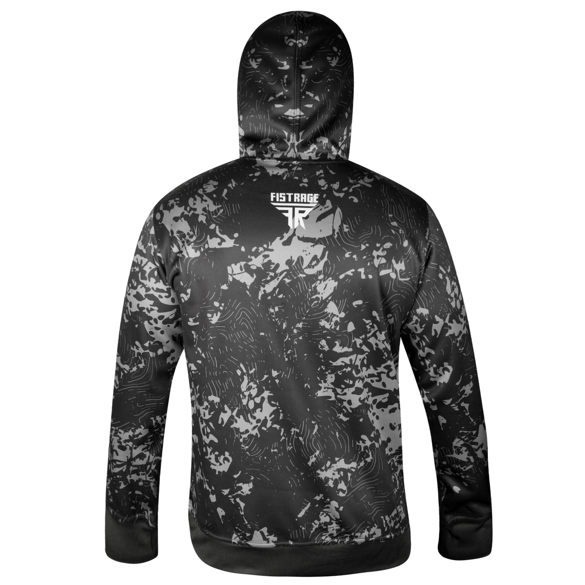 Fistrage Men’s Sublimated Hoodie – Pullover Hoodie– All Over Print