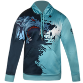 Fistrage Men’s Sublimated Hoodie – Pullover Hoodie– All Over Print