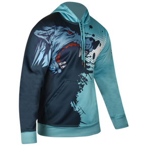 Fistrage Men’s Sublimated Hoodie – Pullover Hoodie– All Over Print