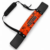 Fistrage Arm Blasters Bicep Forearm Curl Support - Lava Red