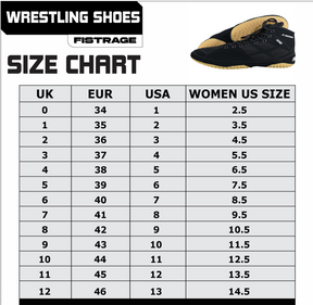 FISTRAGE X-Series Wrestling Shoes Honey-Black for Men and Women