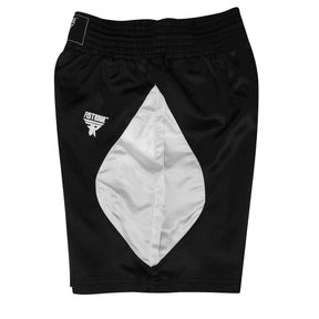 Adults Boxing Uniform Set 2PCS Top & Shorts - Black White