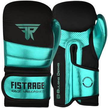 FISTRAGE Боксерские перчатки BULGING DERMIS Металлизированная кожа MMA Training Muay Thai Sparring для мужчин и женщин