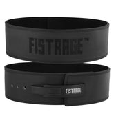 Lever Buckle Belt with free Wrist Band - Black