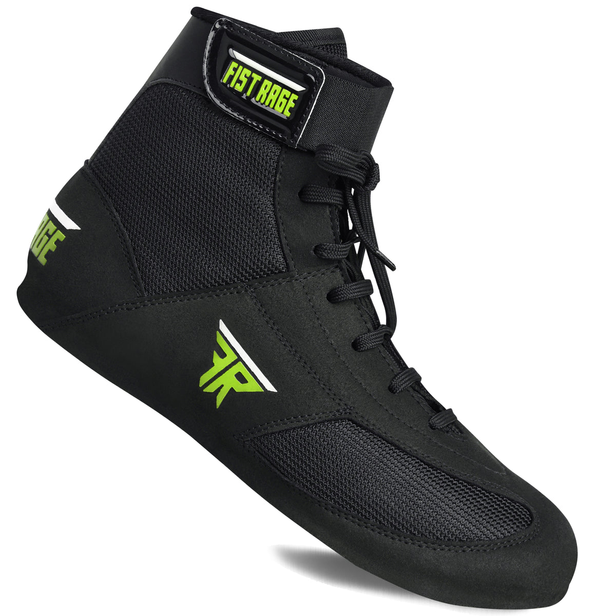 Boxing Shoes - Black/Green