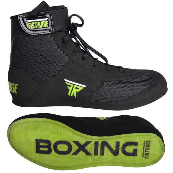 Boxing Shoes - Black/Green