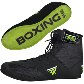 Boxing Shoes - Black/Green